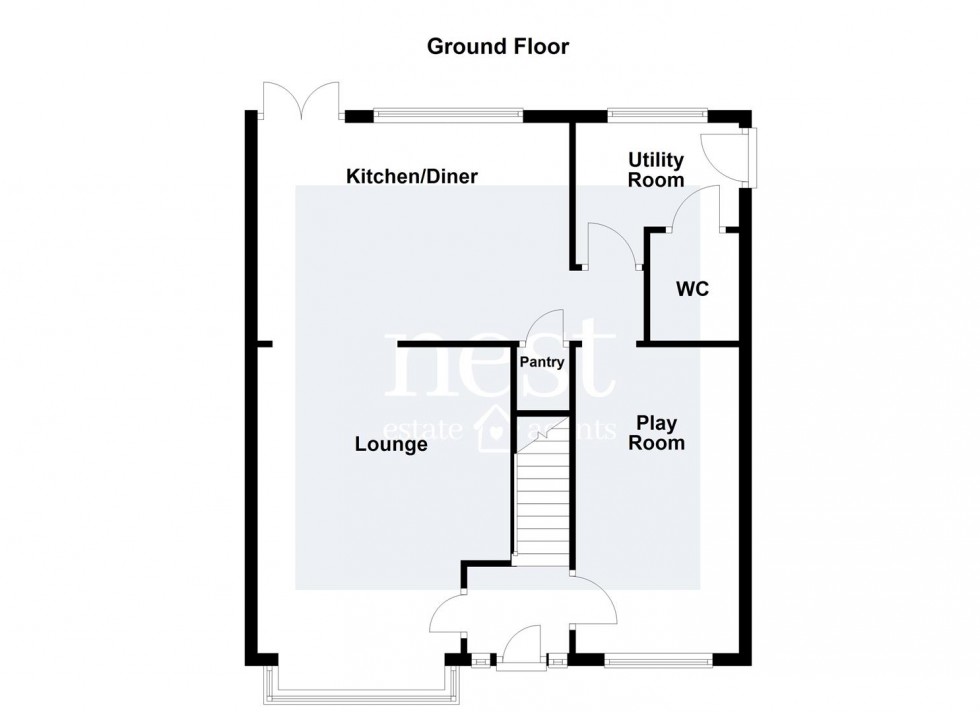 Floorplan for The Dales, Countesthorpe, Leicester