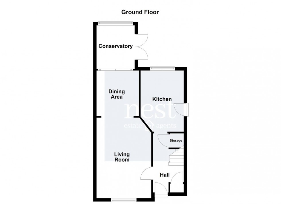 Floorplan for Wareham Road, Blaby, Leicester
