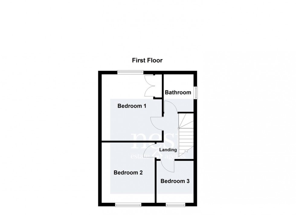 Floorplan for Wareham Road, Blaby, Leicester