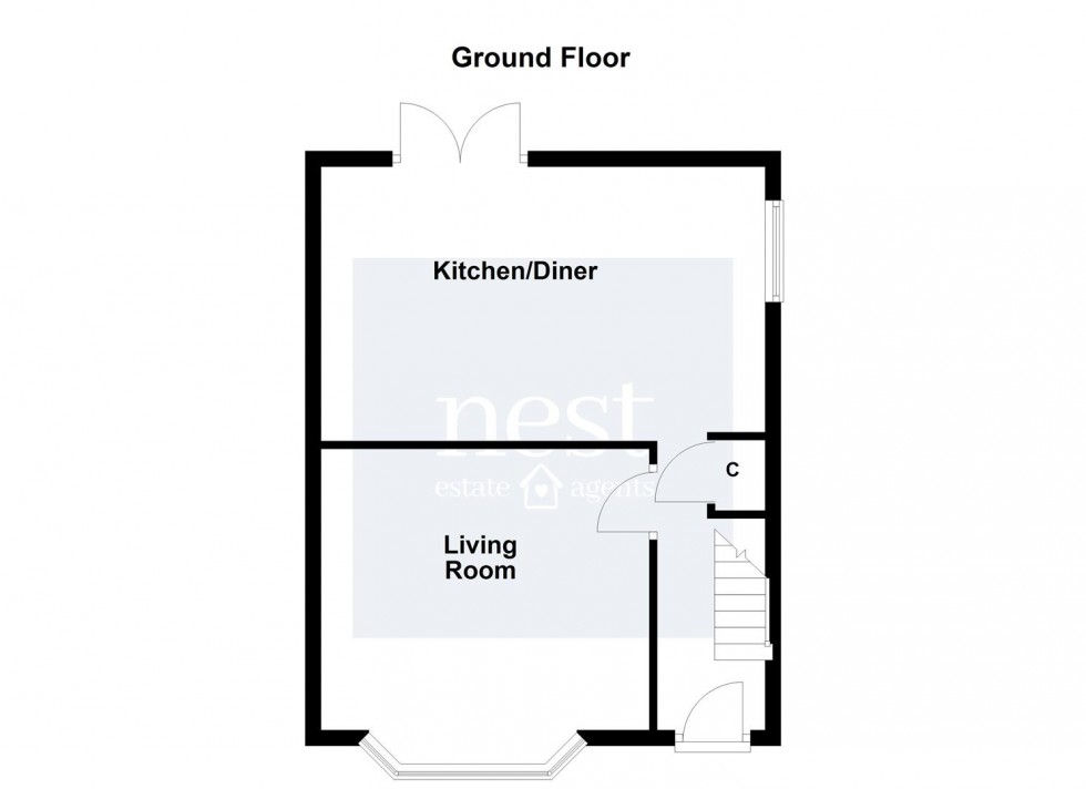Floorplan for Braunstone Lane, Leicester