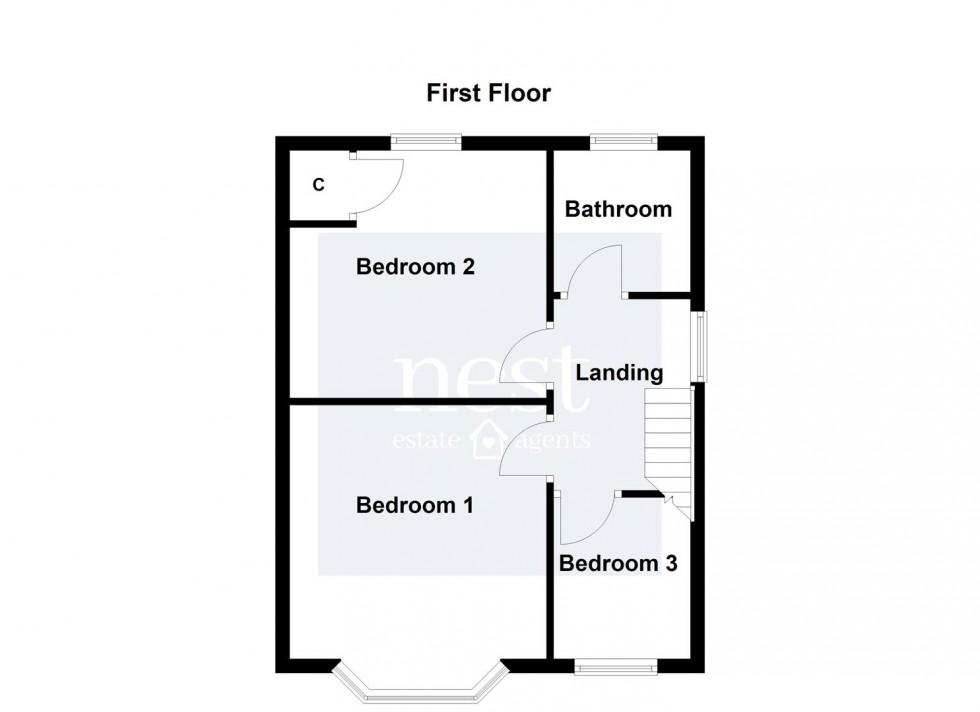 Floorplan for Braunstone Lane, Leicester