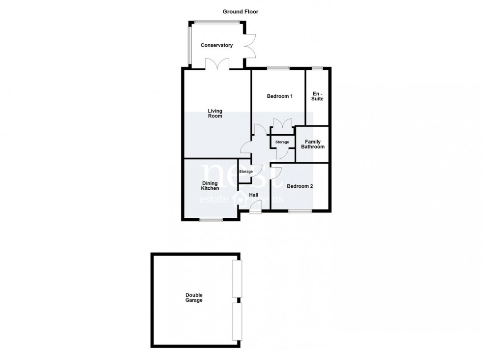 Floorplan for Aston Way, Sapcote