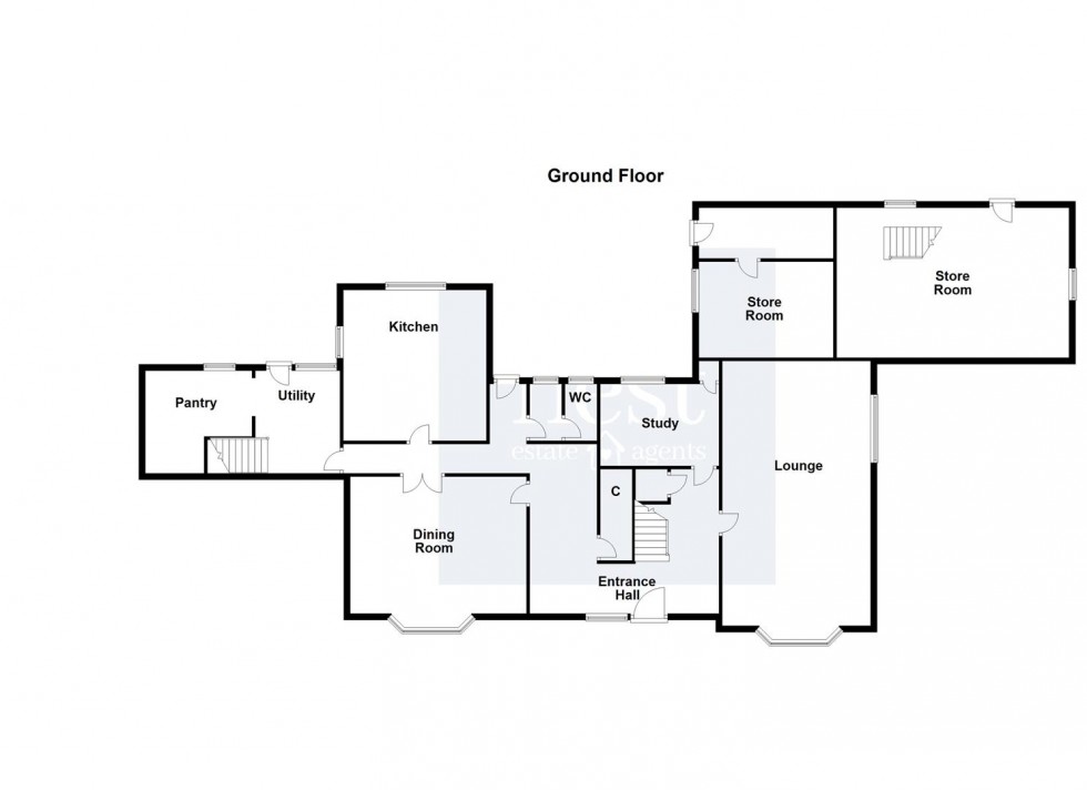 Floorplan for Markyate House, Narborough, Leicester