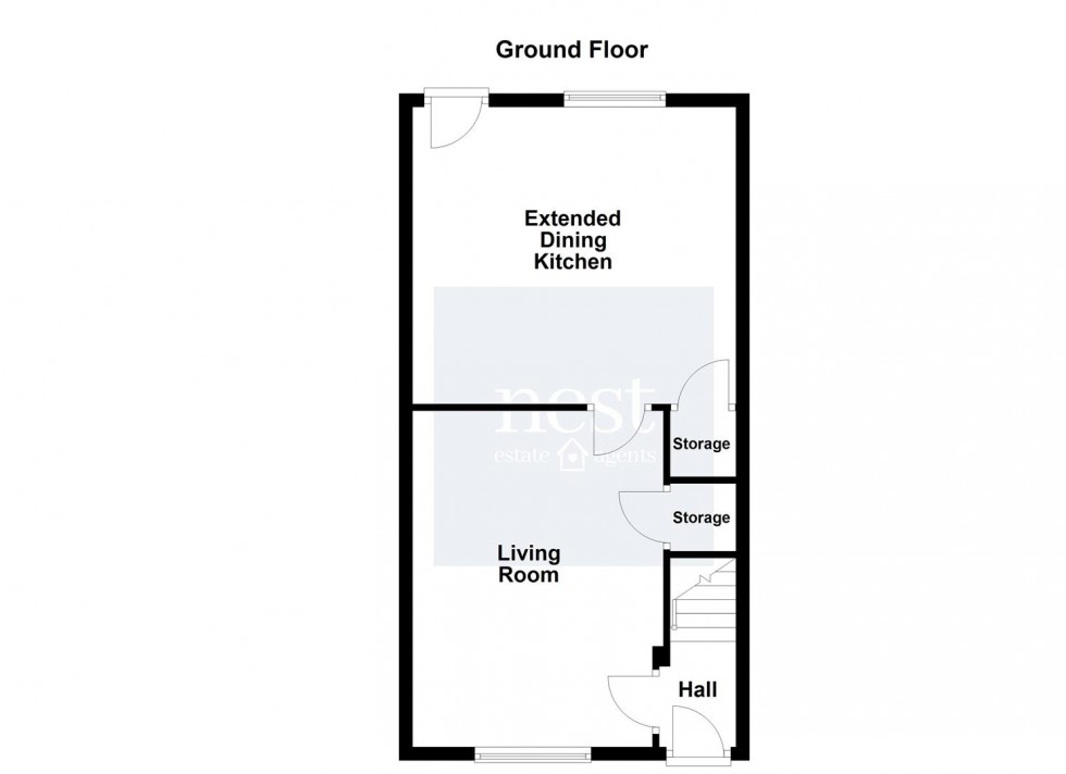 Floorplan for Twickenham Road, Leicester