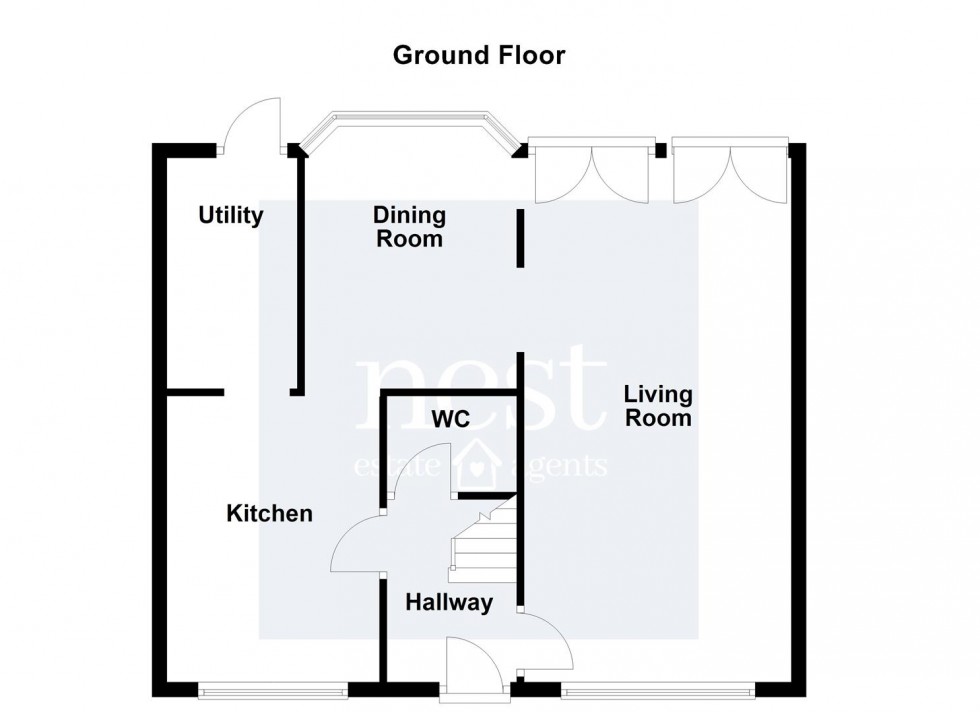 Floorplan for Stanhope Road, Wigston