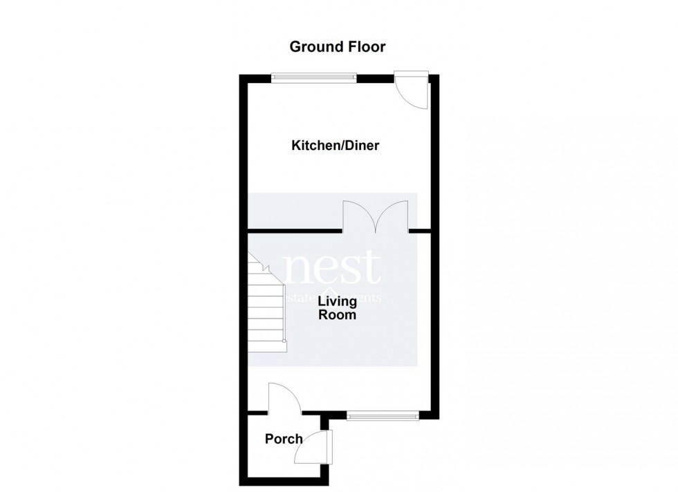Floorplan for Swinford Court, Glen Parva, Leicester