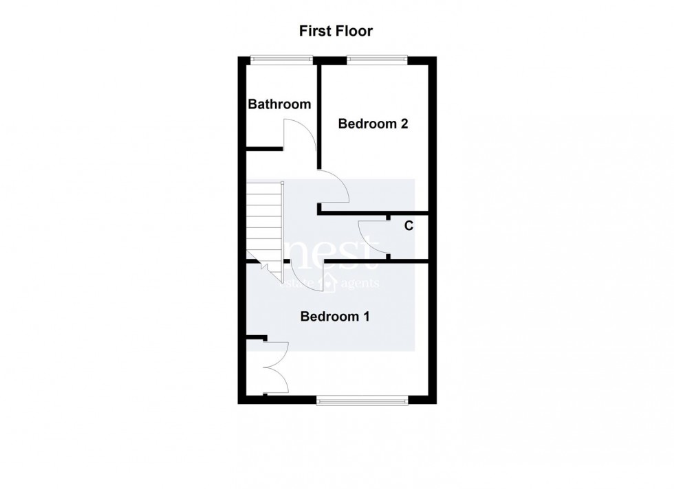 Floorplan for Swinford Court, Glen Parva, Leicester