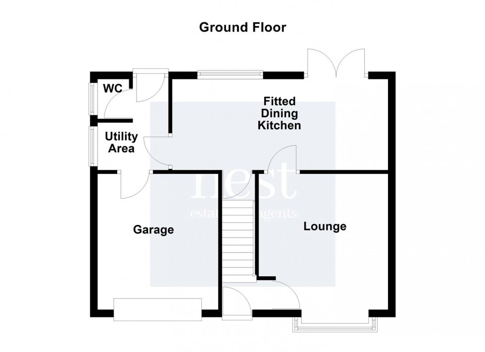 Floorplan for Sorrel Way, Narborough, Leicester
