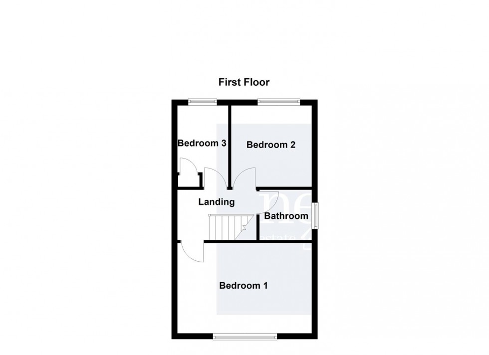 Floorplan for Evelyn Drive, Leicester