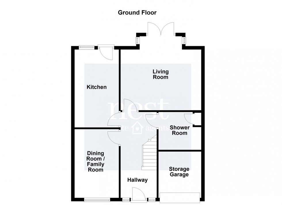 Floorplan for Benskyn Close, Countesthorpe, Leicester