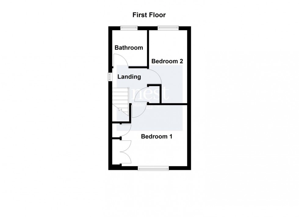 Floorplan for Kirtley Way, Broughton Astley, Leicester