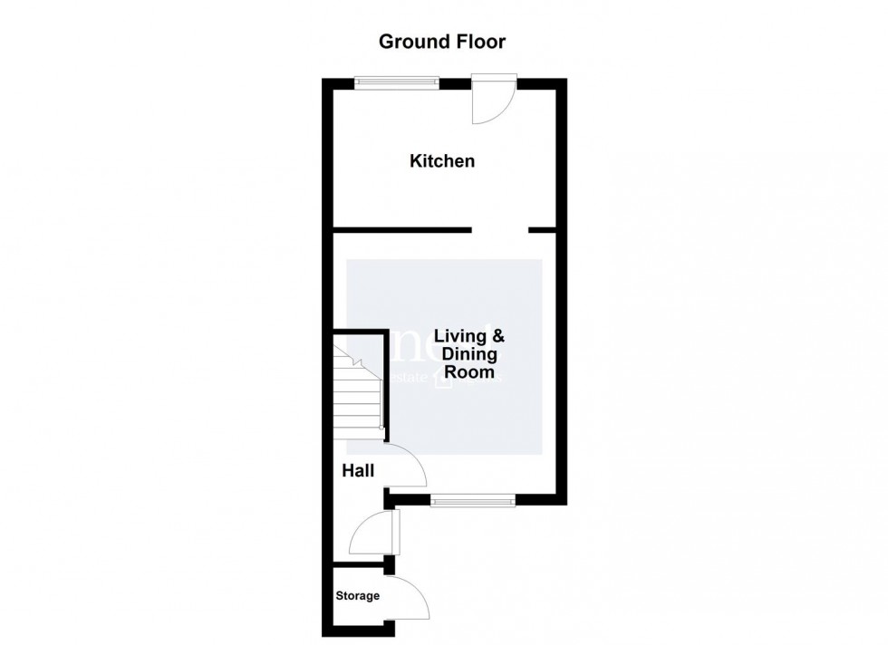 Floorplan for Kirtley Way, Broughton Astley, Leicester