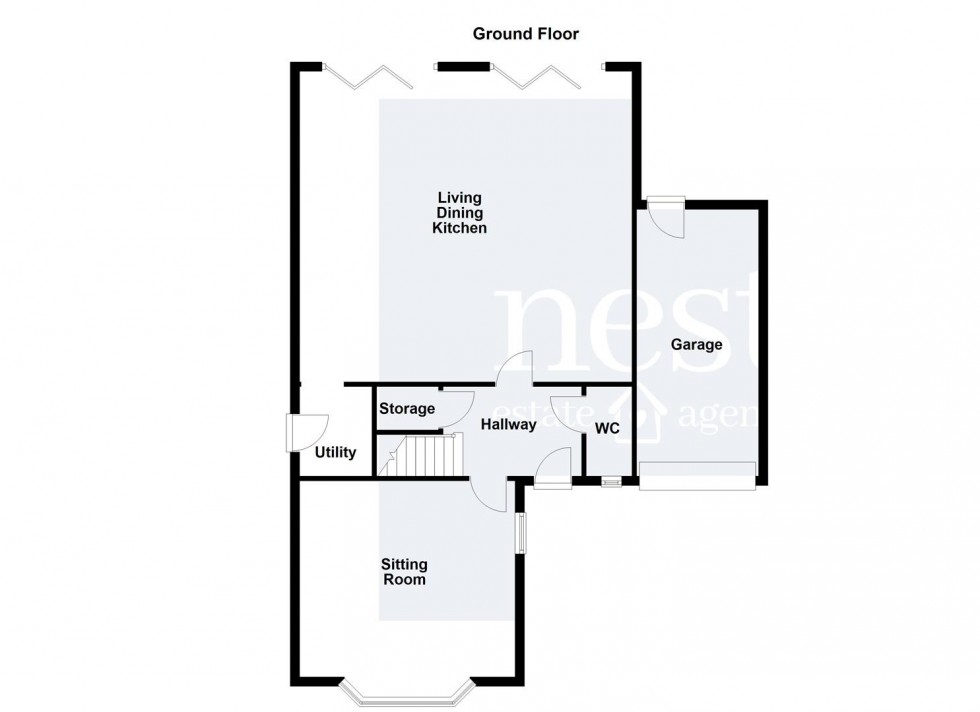 Floorplan for Orchid Place, Broughton Astley, Leicester