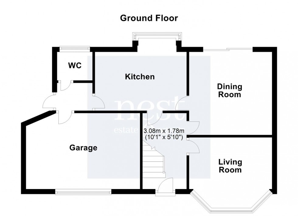Floorplan for Leicester Road, Enderby, Leicester