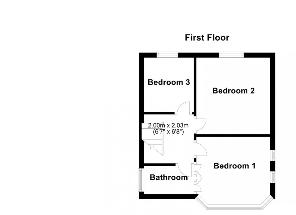 Floorplan for Leicester Road, Enderby, Leicester