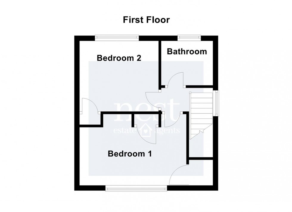 Floorplan for Sturdee Road, Leicester