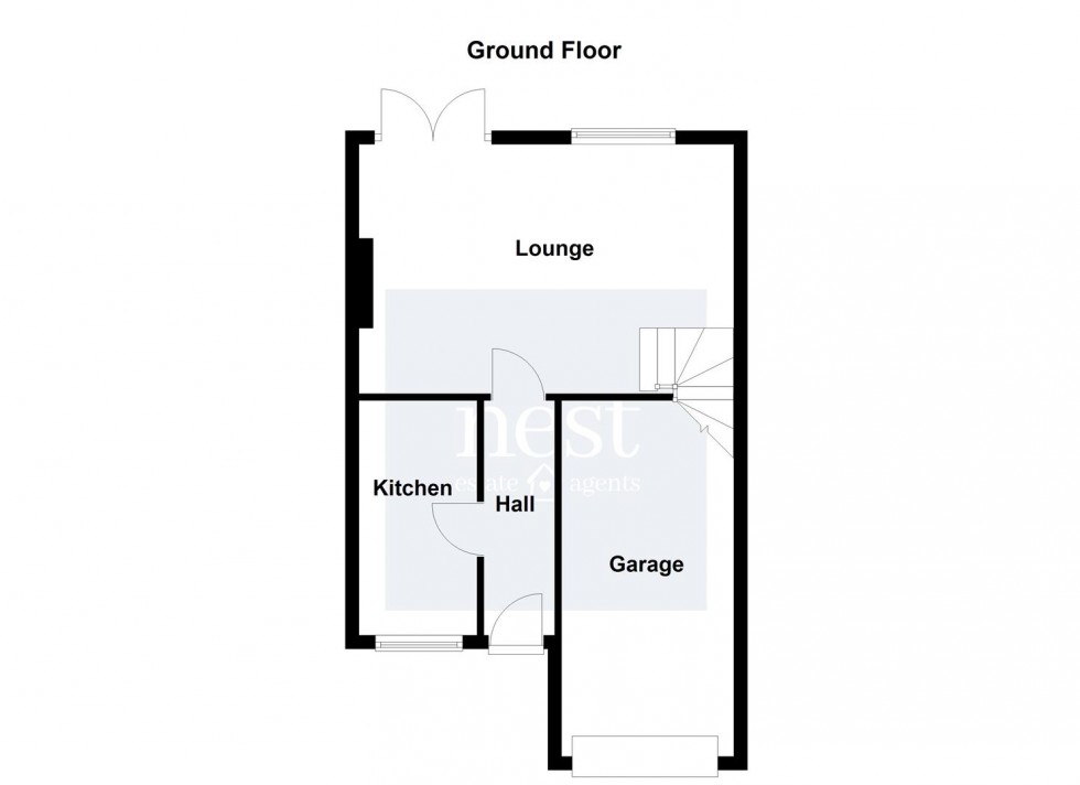 Floorplan for Grebe Way, Whetstone, Leicester