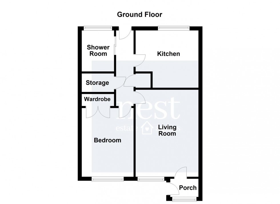 Floorplan for Skye Way, Countesthorpe, Leicester