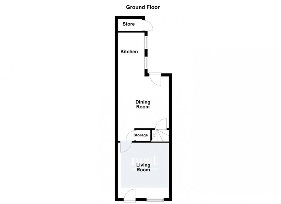 Floorplan for John Street, Enderby, Leicester