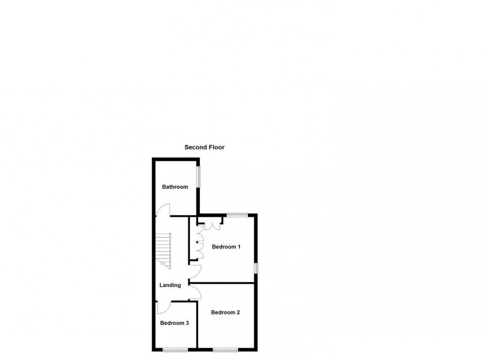 Floorplan for Church View End, Glebe Close, Wigston