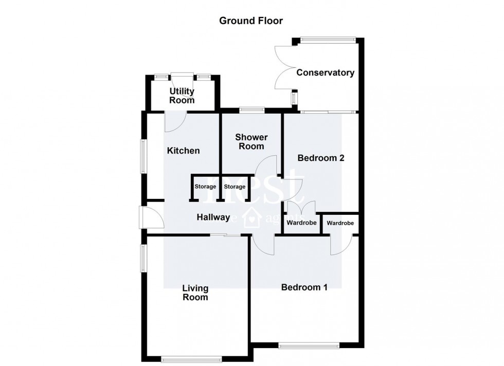 Floorplan for Cheshire Drive, Wigston
