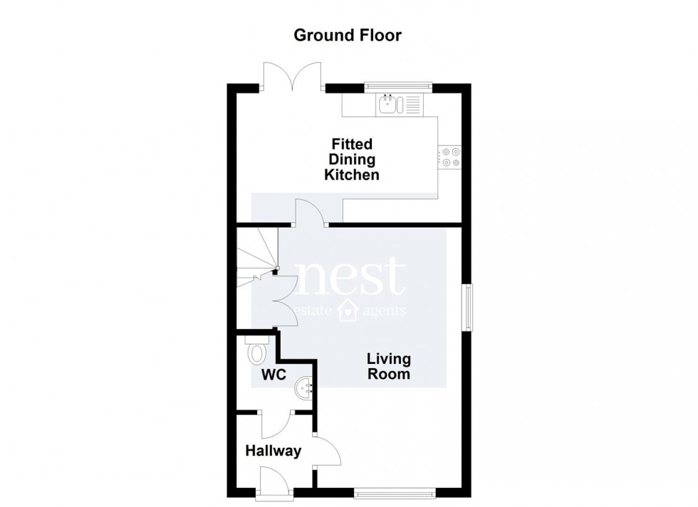 Floorplan for Poppy Close, Countesthorpe, Leicester