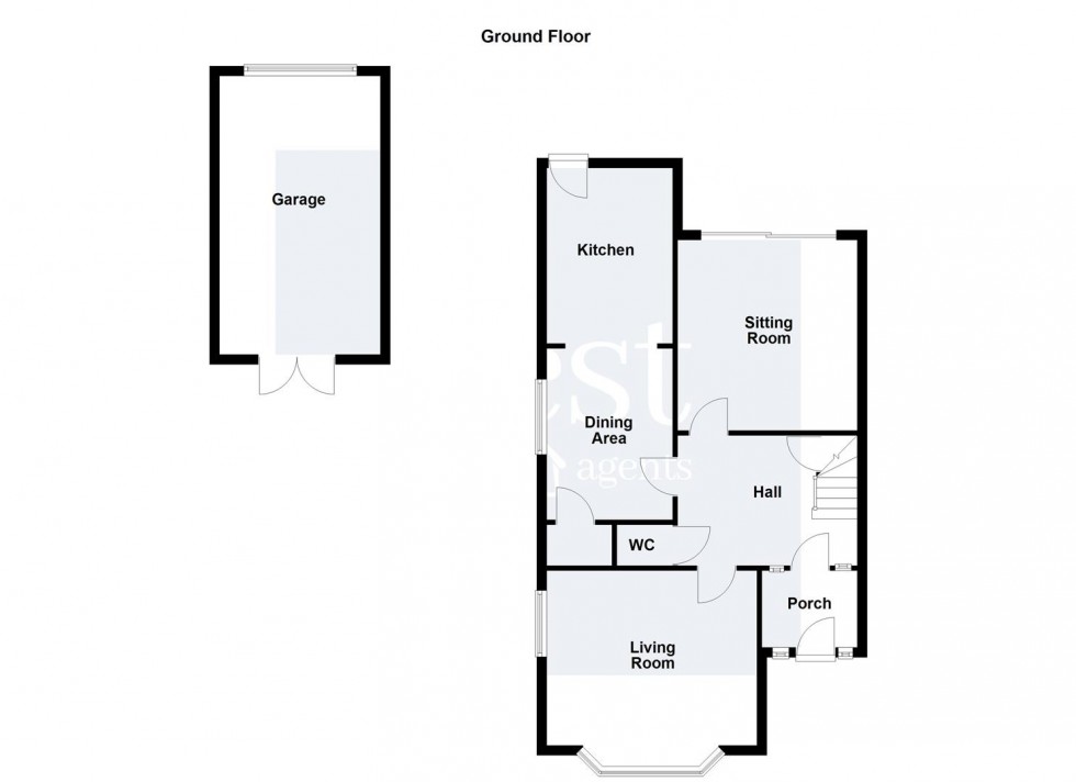 Floorplan for Desford Road, Narborough, Leicester