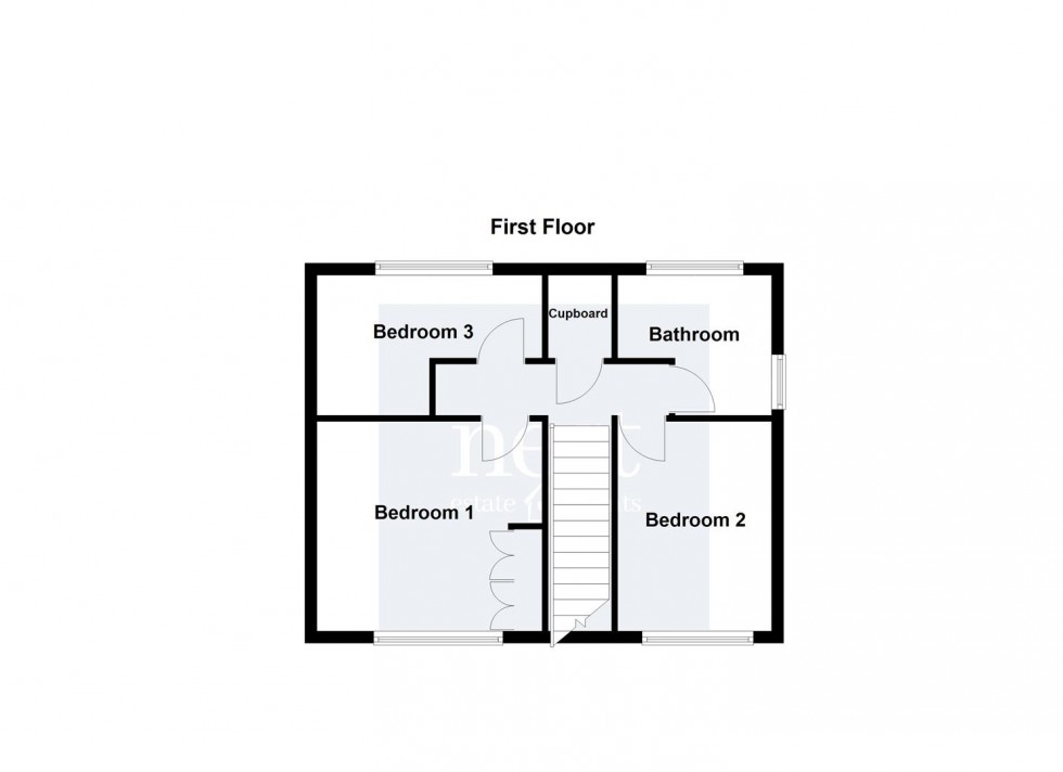 Floorplan for Sutton Close, Oadby, Leicester