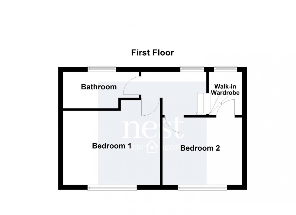 Floorplan for Cross Street, Enderby, Leicester