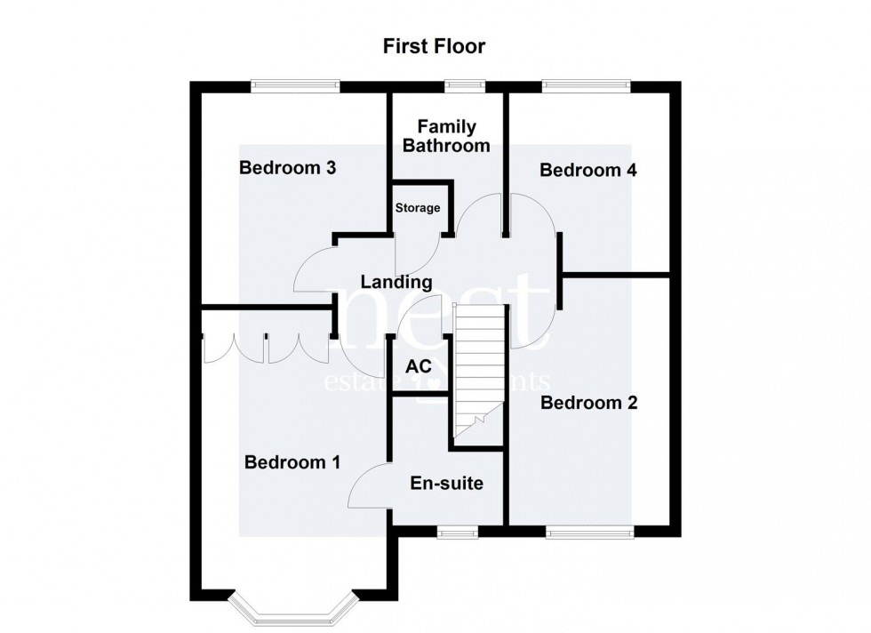 Floorplan for Jubilee Way, Countesthorpe, Leicester