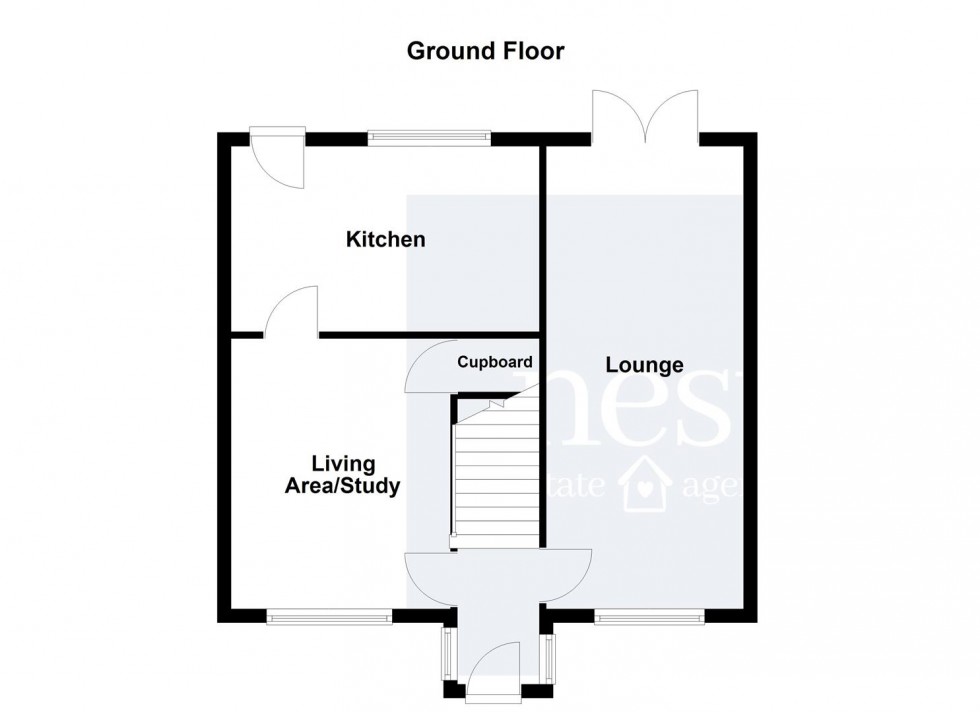 Floorplan for Achurch Close, Stoney Stanton