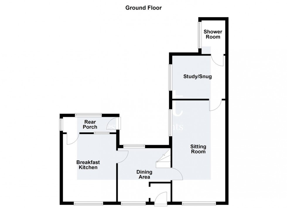 Floorplan for Main Street, Peatling Magna, Leicester