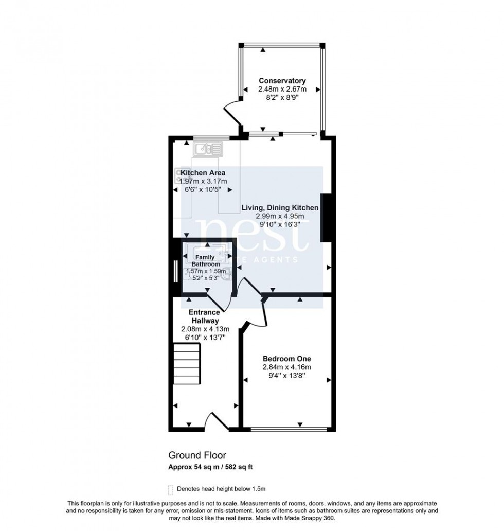 Floorplan for Reed Pool Close, Countesthorpe, Leicester