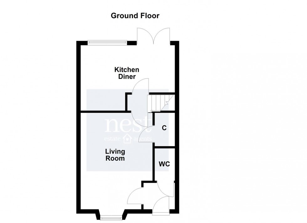 Floorplan for Lime delph Road, Wigston