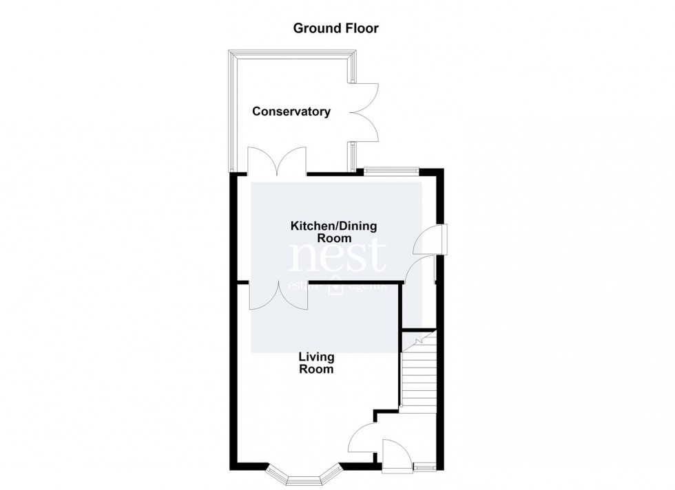 Floorplan for Camellia Close, Narborough, Leicester