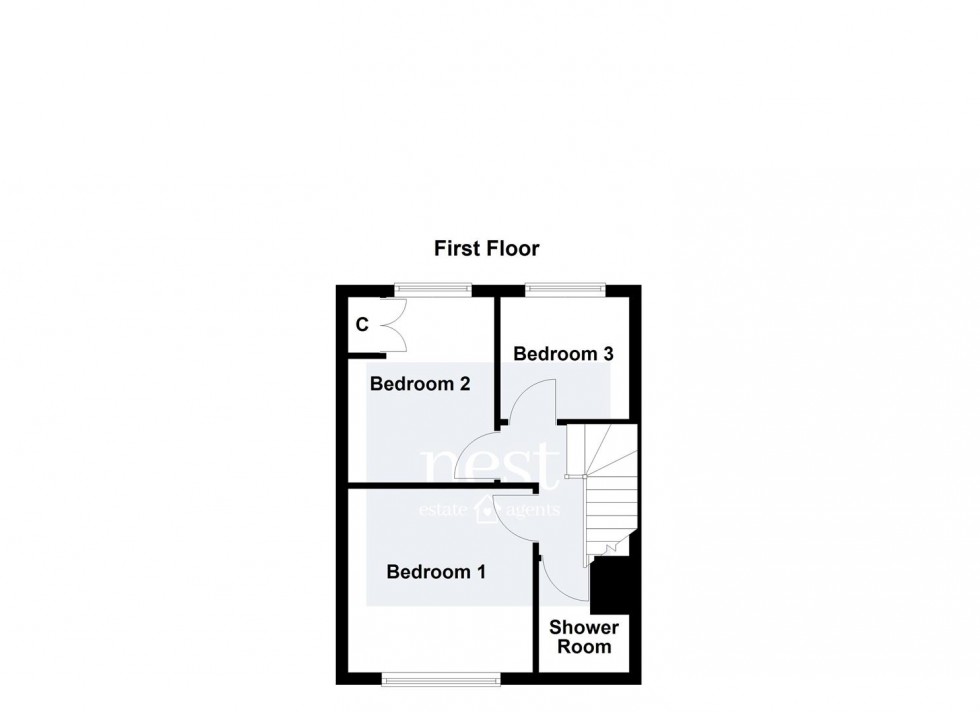Floorplan for Croft Road, Cosby, Leicester