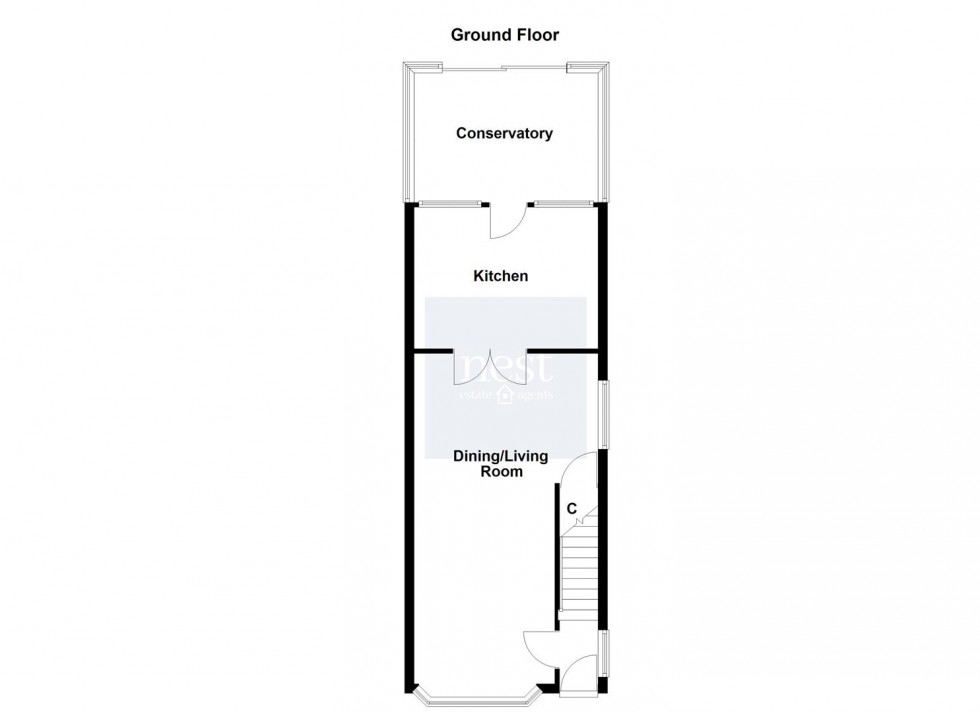 Floorplan for Cranfield Road, Leicester