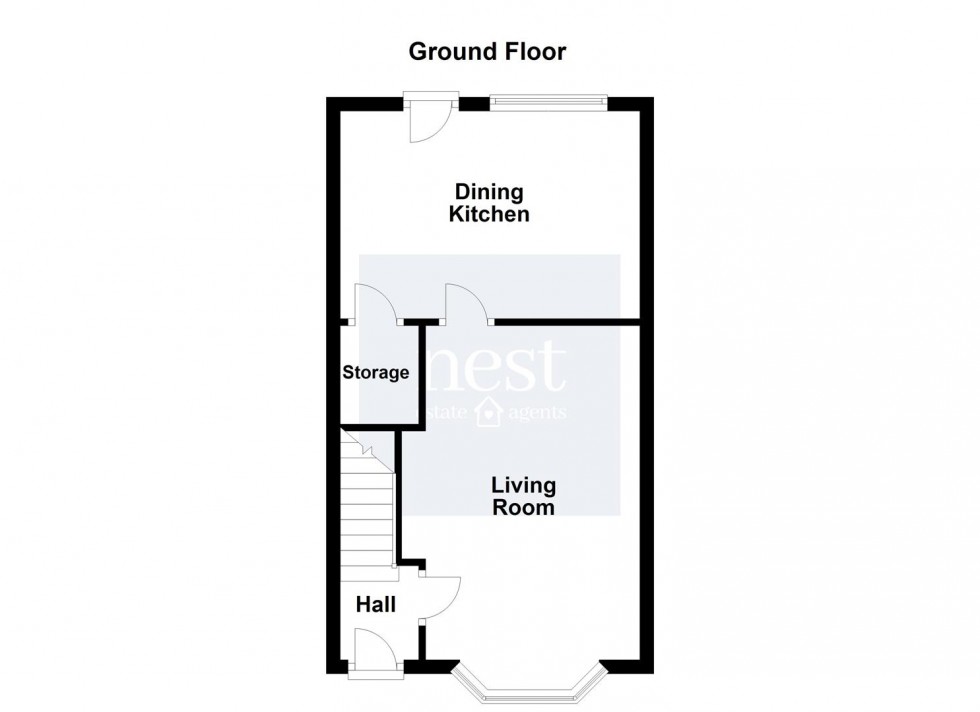 Floorplan for Cannam Close, Whetstone, Leicester