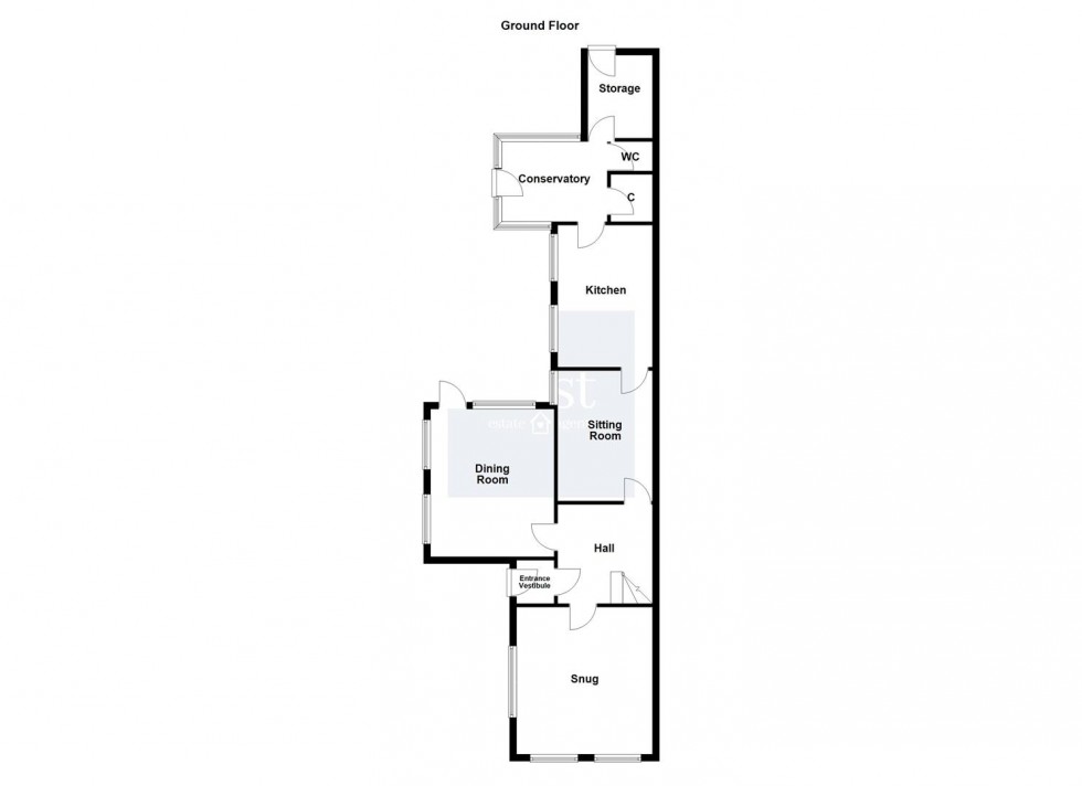 Floorplan for Hall Lane, Leicester