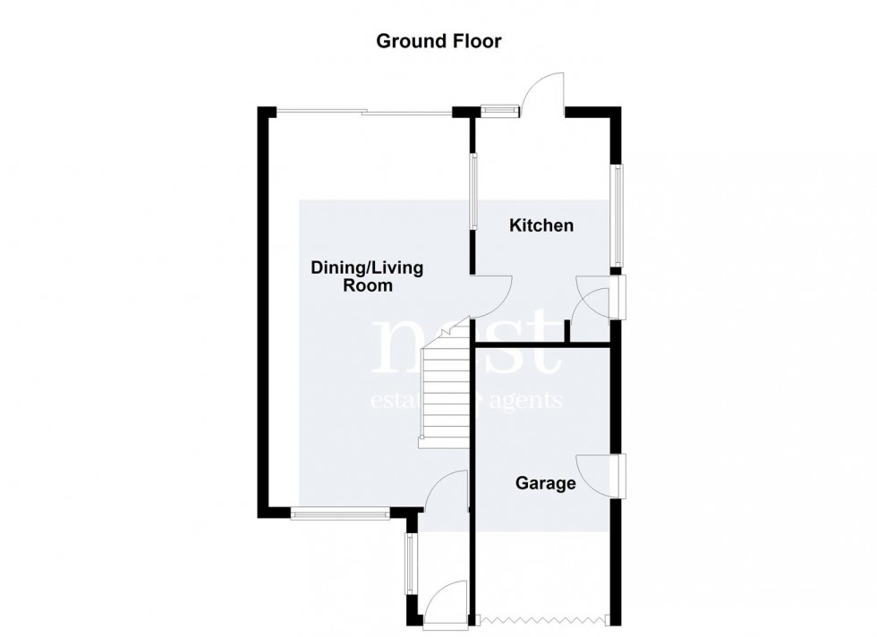 Floorplan for Coleridge Drive, Enderby, Leicester