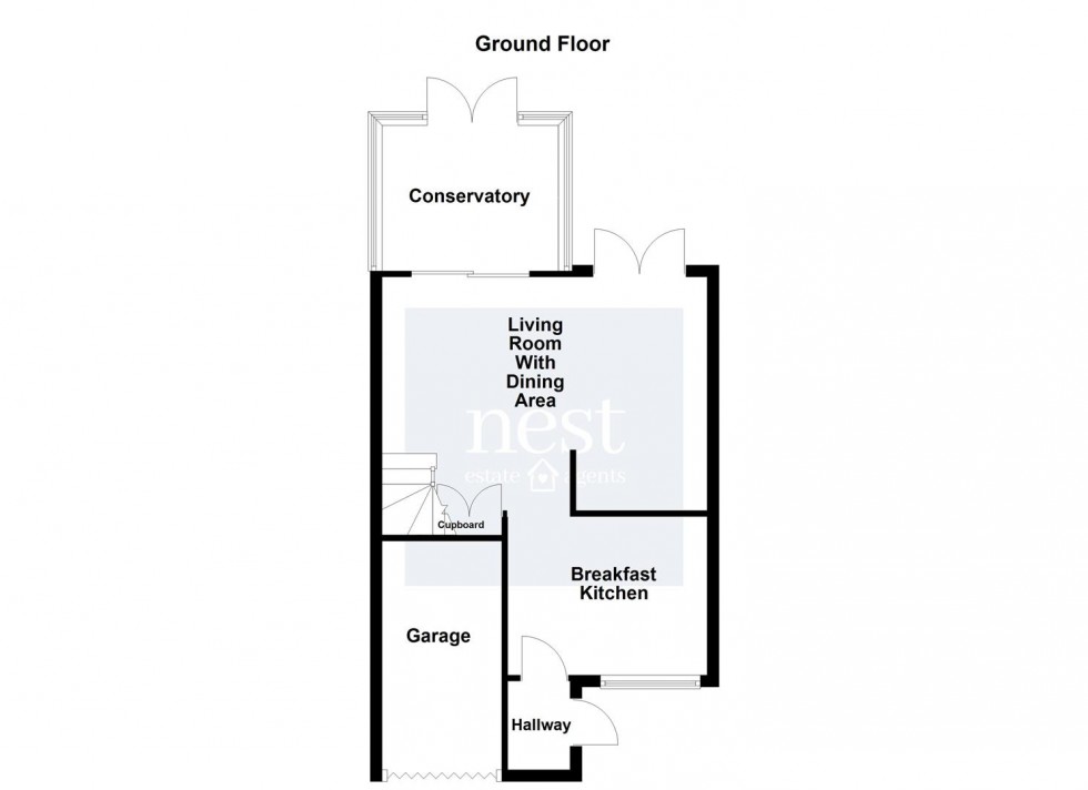 Floorplan for Sonning Way, Glen Parva