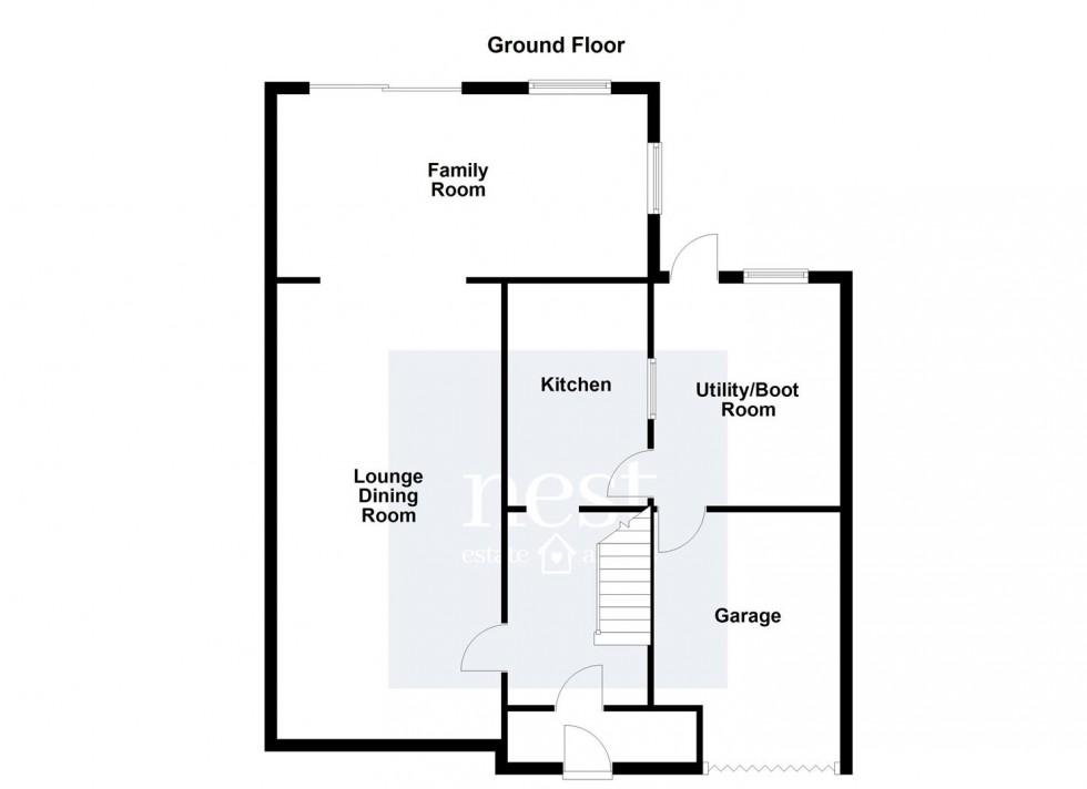 Floorplan for Maurice Drive, Countesthorpe, Leicester