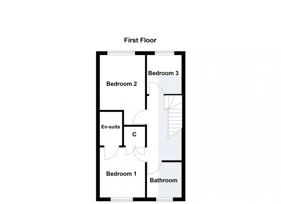 Floorplan for Thorpe Gardens, Littlethorpe, Leicester