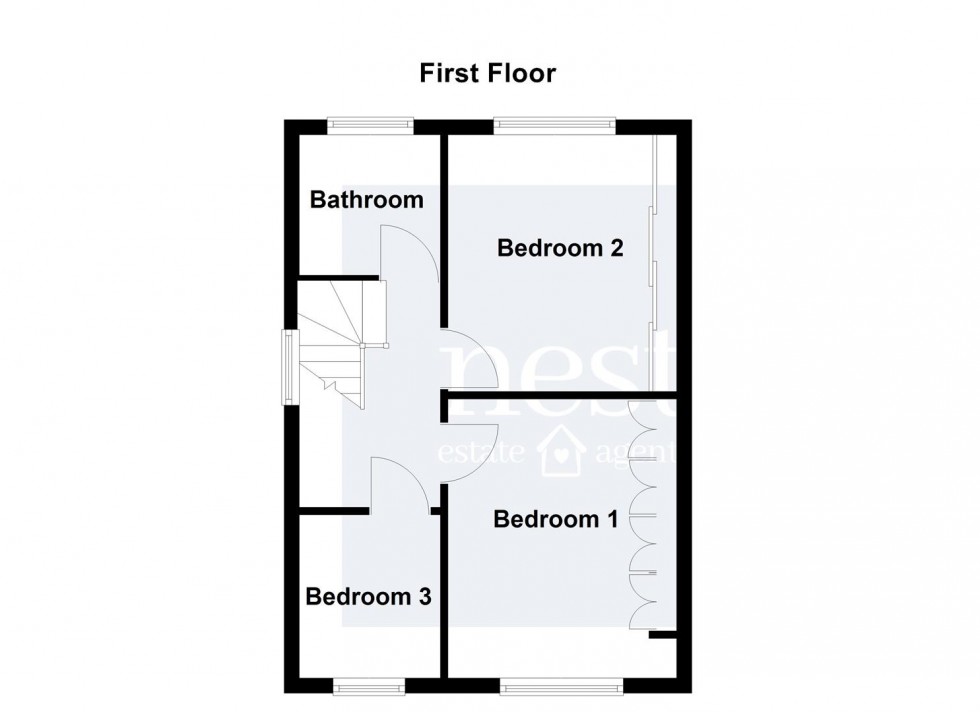 Floorplan for Cleveleys Avenue, Leicester