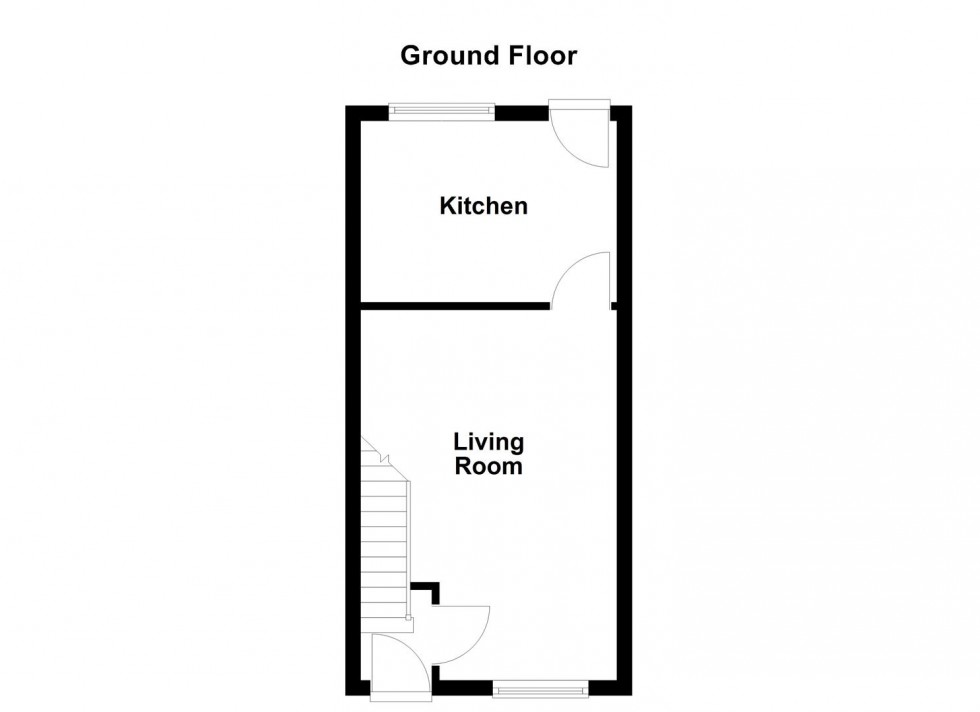 Floorplan for Fletchers Close, Narborough, Leicester
