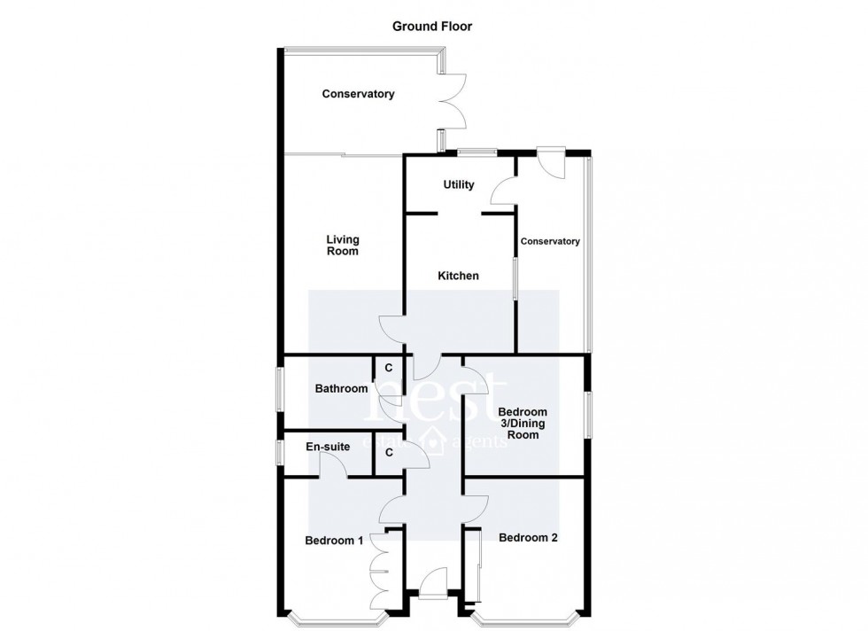 Floorplan for Coventry Road, Broughton Astley, Leicester