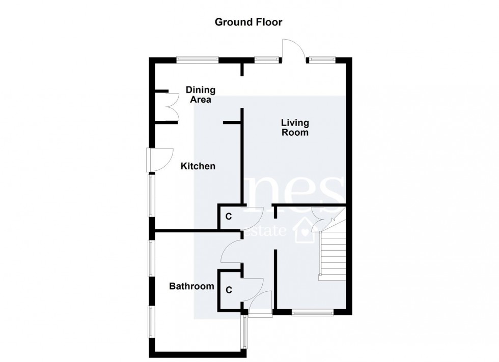 Floorplan for The Chestnuts, Countesthorpe, Leicester