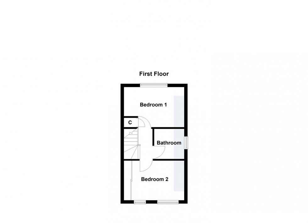 Floorplan for Tom Paine Close, Thorpe Astley, Braunstone, Leicester
