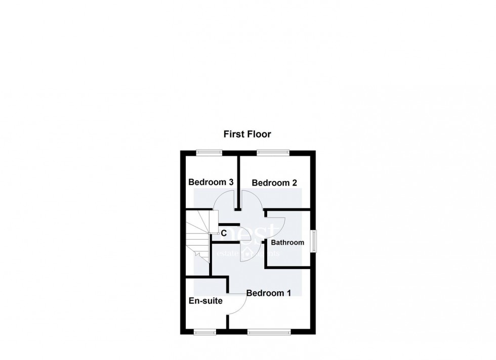 Floorplan for May Close, Leicester