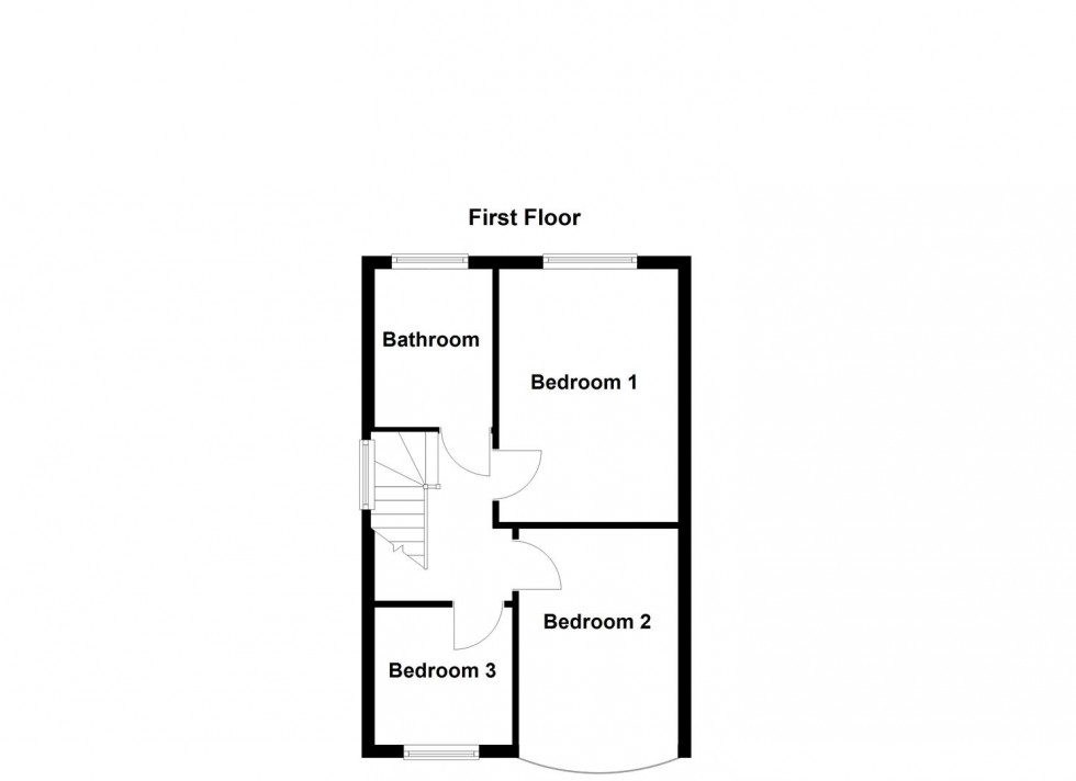Floorplan for Grove Road, Blaby, Leicester